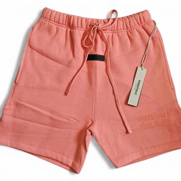 Fear of God Essentials Coral Shorts -  Small - Picture 1 of 5